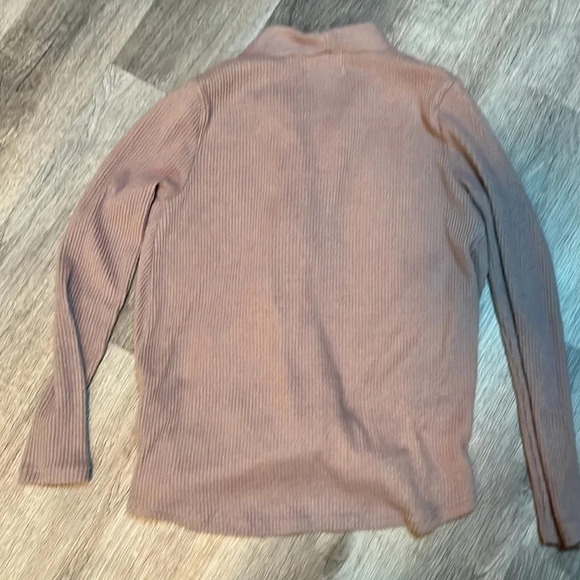 Melloday cross front pullover sweater light pink/mauve - Picture 6 of 7